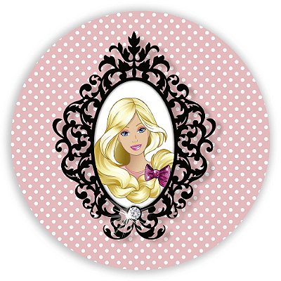 Mini Painel - Barbie - Sublimado 3D