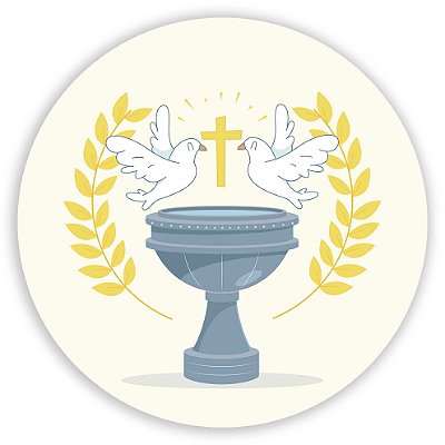 Mini Painel - Batizado - Sublimado 3D