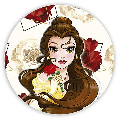 Mini Painel - Bela e a Fera - Sublimado 3D