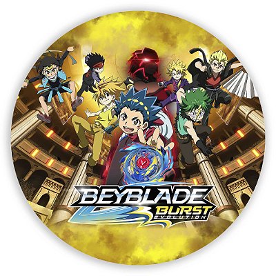 Mini Painel - Beyblade - Sublimado 3D