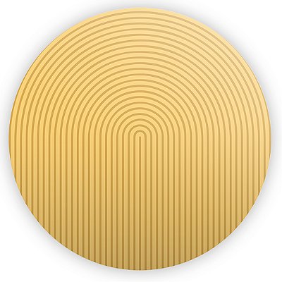 Mini Painel - Bohos Amarelo - Sublimado 3D