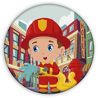 Mini Painel - Bombeiro - Sublimado 3D