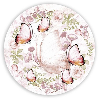 Mini Painel - Borboletas - Sublimado 3D