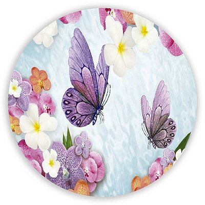 Mini Painel - Borboletas - Sublimado 3D