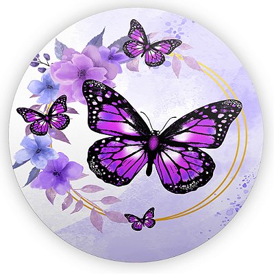 Mini Painel - Borboletas - Sublimado 3D