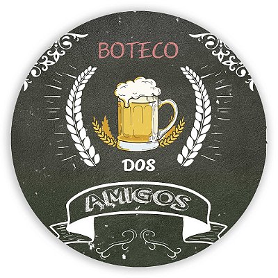 Mini Painel - Boteco - Sublimado 3D