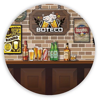 Mini Painel - Boteco - Sublimado 3D