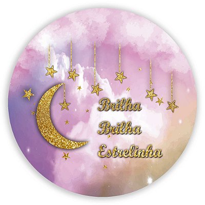 Mini Painel - Brilha Brilha Estrelinha - Sublimado 3D