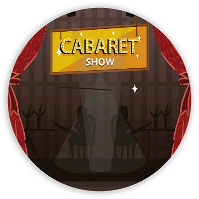 Mini Painel - Cabare - Sublimado 3D