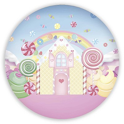 Mini Painel - Casa Doces - Sublimado 3D