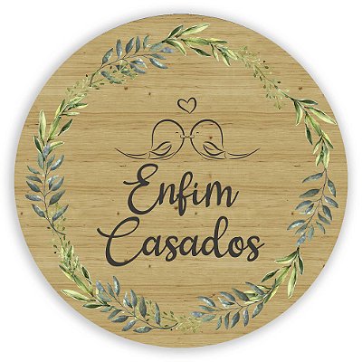 Mini Painel - Casamento - Sublimado 3D