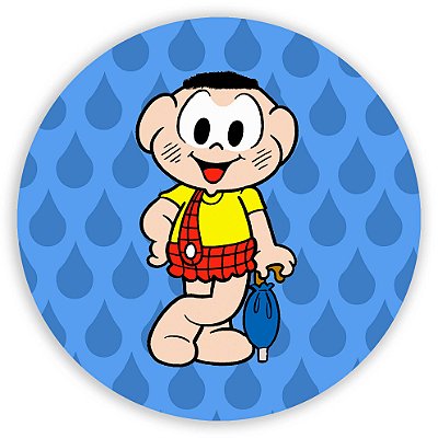 Mini Painel - Cascão - Sublimado 3D