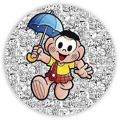 Mini Painel - Cascão - Sublimado 3D