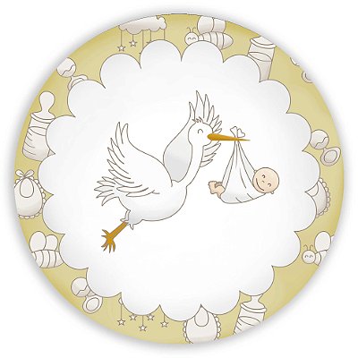 Mini Painel - Cegonha - Sublimado 3D