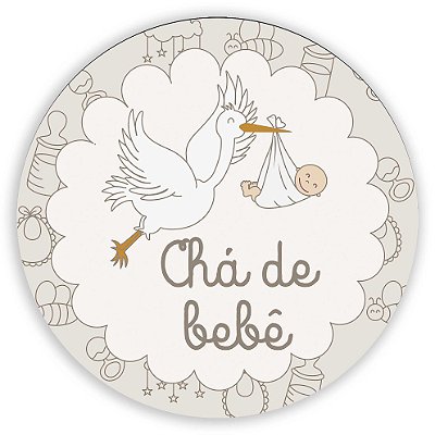 Mini Painel - Cha de Bebe - Sublimado 3D