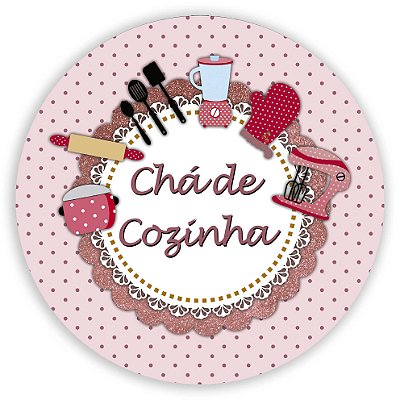 Mini Painel - Cha de Cozinha - Sublimado 3D