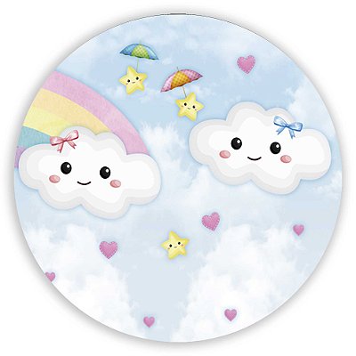 Mini Painel - Chuva de Amor - Sublimado 3D