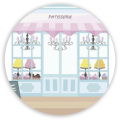 Mini Painel - Confeitaria - Sublimado 3D