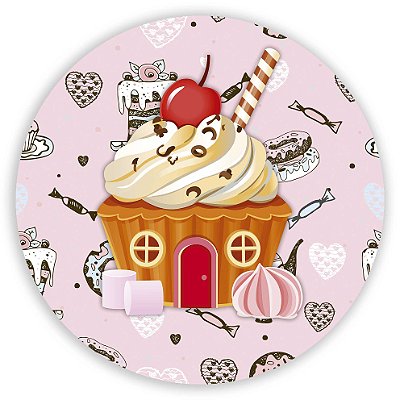 Mini Painel - Doces - Sublimado 3D