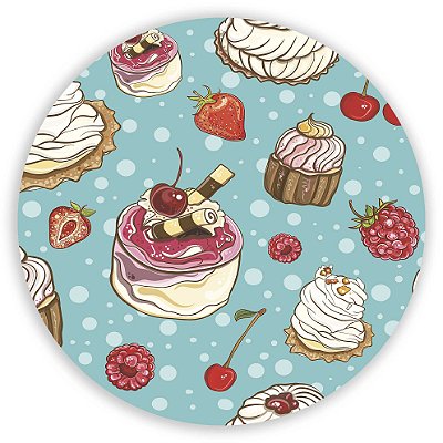 Mini Painel - Doces - Sublimado 3D