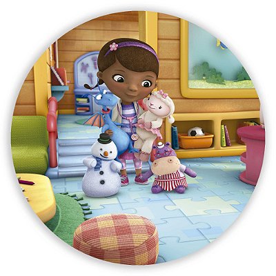 Mini Painel - Doutora Brinquedos - Sublimado 3D
