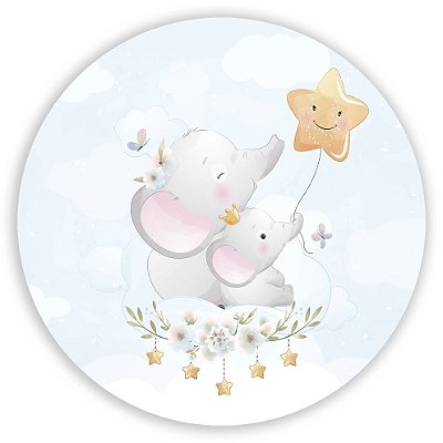 Mini Painel - Elefante - Sublimado 3D