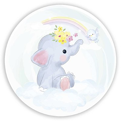 Mini Painel - Elefante - Sublimado 3D