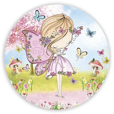 Mini Painel - Fada - Sublimado 3D