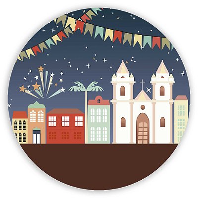 Mini Painel - Festa Junina - Sublimado 3D