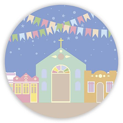 Mini Painel - Festa Junina - Sublimado 3D