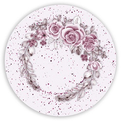 Mini Painel - Floral - Sublimado 3D