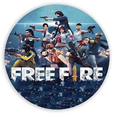 Mini Painel - Free Fire - Sublimado 3D