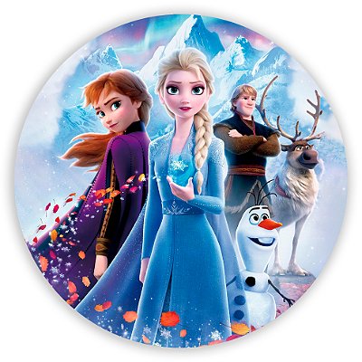 Mini Painel - Frozen - Sublimado 3D