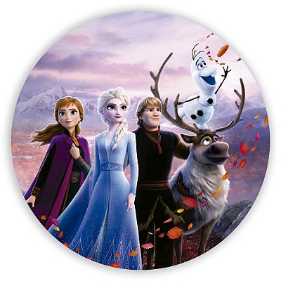 Mini Painel - Frozen - Sublimado 3D