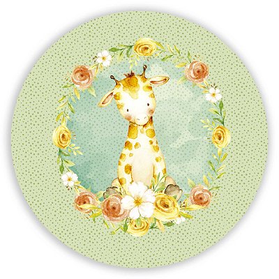 Mini Painel - Girafa - Sublimado 3D