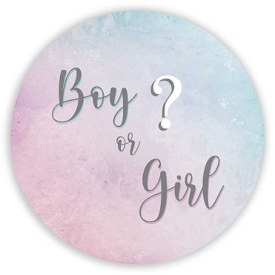 Mini Painel - Girl Boy Revelação - Sublimado 3D