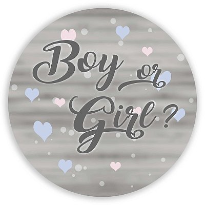 Mini Painel - Girl Boy Revelação - Sublimado 3D