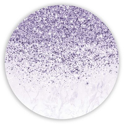 Mini Painel - Glitter Lilás - Sublimado 3D