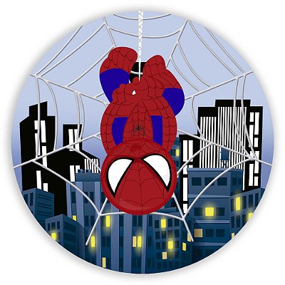 Mini Painel - Homem Aranha Cute - Sublimado 3D