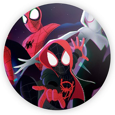 Mini Painel - Homem Aranha no Aranhaverso - Sublimado 3D