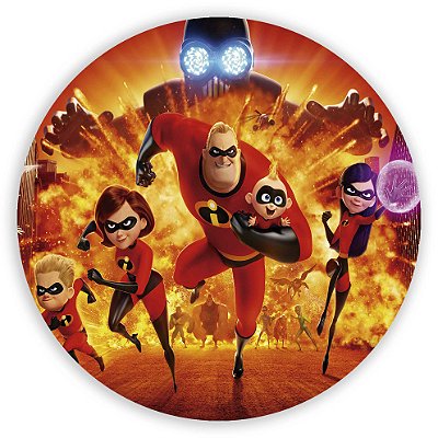 Mini Painel - Incriveis - Sublimado 3D