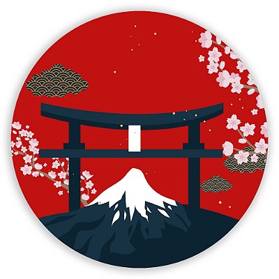 Mini Painel - Japao - Sublimado 3D