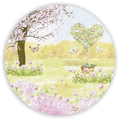 Mini Painel - Jardim - Sublimado 3D