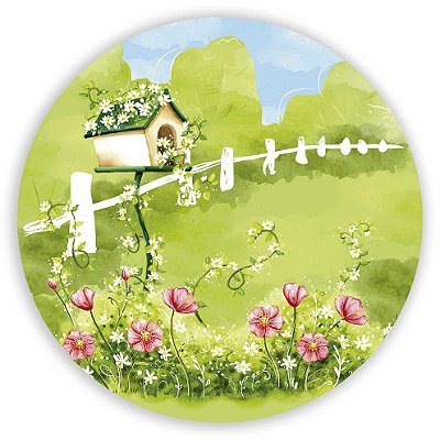 Mini Painel - Jardim - Sublimado 3D