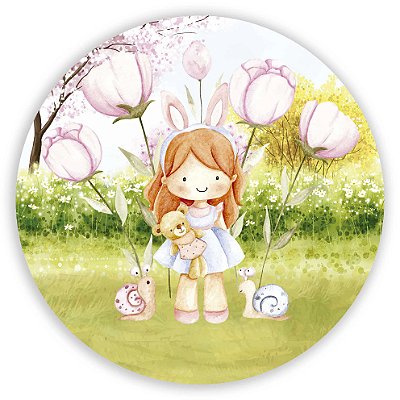 Mini Painel - Jardim Aquarela - Sublimado 3D