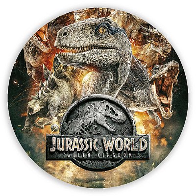 Mini Painel - Jurassic World - Sublimado 3D
