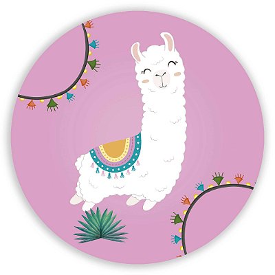 Mini Painel - Lhama - Sublimado 3D