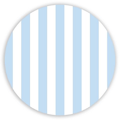 Mini Painel - Listras Azul - Sublimado 3D