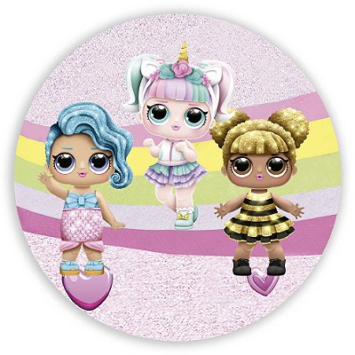 Mini Painel - LOL Surprise - Sublimado 3D