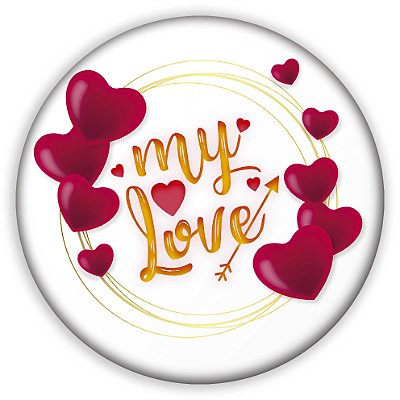 Mini Painel - Love - Sublimado 3D